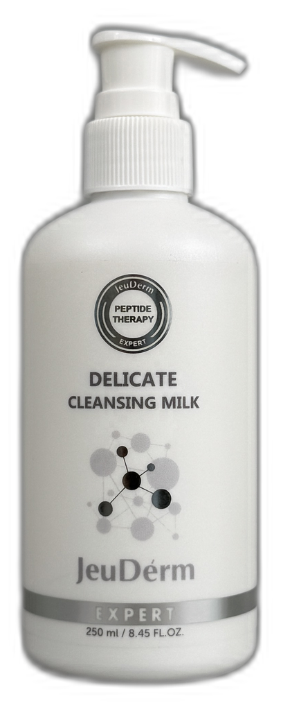 Peptidreiche, seidig-zarte Reinigungsmilch für Gesicht und Augen – Delicate Cleansing Milk