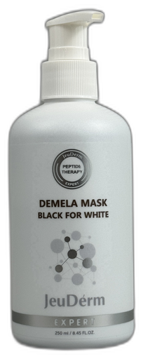 [J0053] Intensive aufhellende Gesichtsmaske mit Peptiden - DEMELA MASK BLACK FOR WHITE