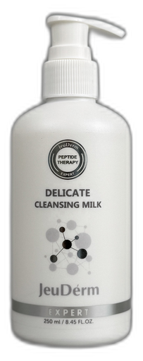 [J0034] Peptidreiche, seidig-zarte Reinigungsmilch für Gesicht und Augen – Delicate Cleansing Milk